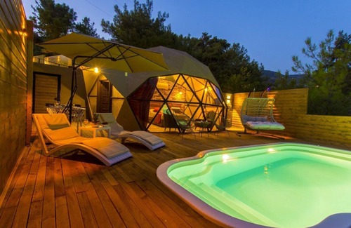 Islamlar Villa | Luxury Dome Villa with Private Pool in İslamlar