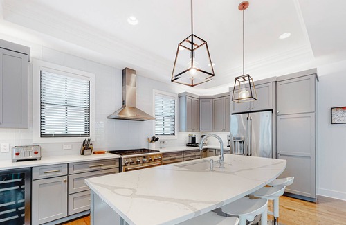 The Pines House | Luxury home in downtown Rehoboth Beach with private pool & hot tub