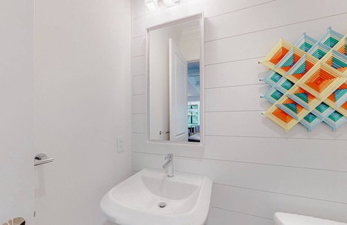 The Pines House | Luxury home in downtown Rehoboth Beach with private pool & hot tub