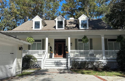 Okatie House | Luxury home on Callawassie Island. 3 beds 3 baths, free golf for 2. Pet free.