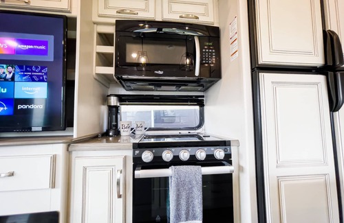 Smith River House | Luxury RV, with ocean views of the Mouth Of Smith River. Indoor heated pool.