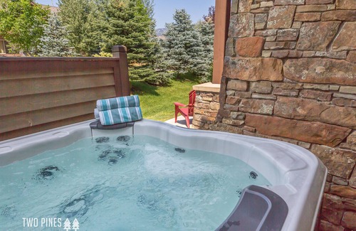 Big Sky House | Luxury Town Center Haven! Private Patio with Hot Tub! 15 Min Drive to Resort!