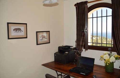 Les Issambres Villa | Luxury villa, heated pool, panoramic sea view, air conditionin