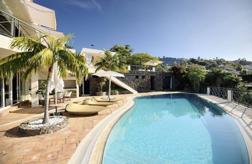 Sauzal Villa | Luxury Villa Bahía with Infinity Pool, Panorama View, Sauna & Fitness Area