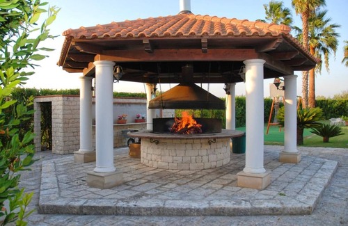 Ispica Villa | Luxury villa sara with short course swimmig pool and seaview