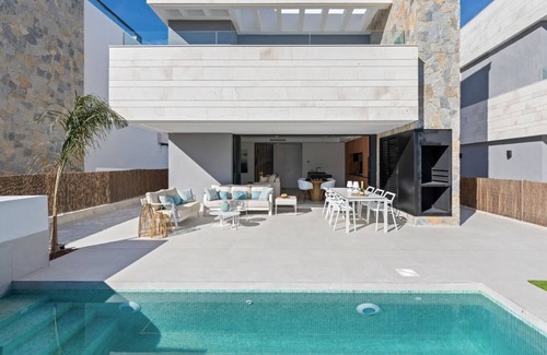 Torre-Pacheco Villa | Luxury Villa with heated pool in Santa Rosalia Lake & Life Resort (Casa XXVII)