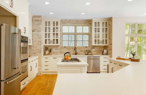 Warm Springs House | Luxury Warm Springs Riverfront Home | Walk to the Lift!
