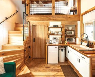 Maryville House | Magical Tennessee Tiny House with a Rooftop Deck