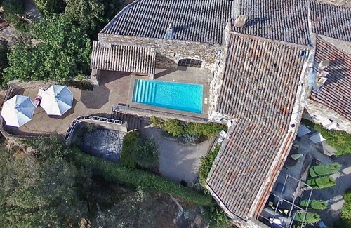 La Capelle-et-Masmolene Villa | Magnificent stone building with view near Uzès