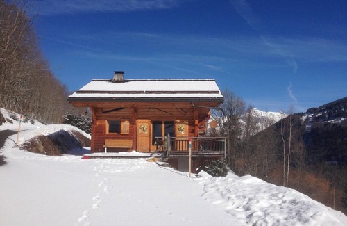 Saint-Nicolas-de-Veroce Ski Chalet | Magnificent chalet with luxury features for 9 people - incredible view