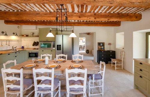 Saint-Saturnin-les-Apt Other | Magnifique Bastide de 8 Chambres, Piscine Chauffée, Gym, vue Imprenable