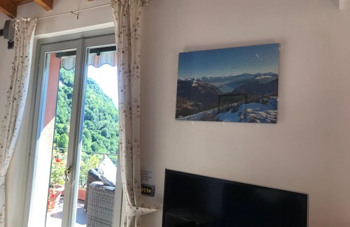Argegno Apartment | Magnificent 180-Degree Lake Views of Lake Como from the Terrac