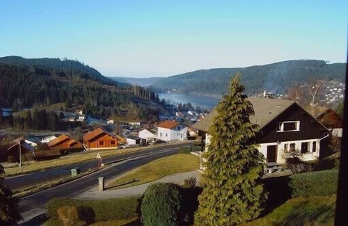 Gerardmer Ski Chalet | Magnificent Chalet seen from the lake near the quiet ski slopes 4 people