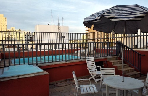 Enseada Apartment | Magnificent duplex penthouse at 400 meters from the beach, with pool and barbecue