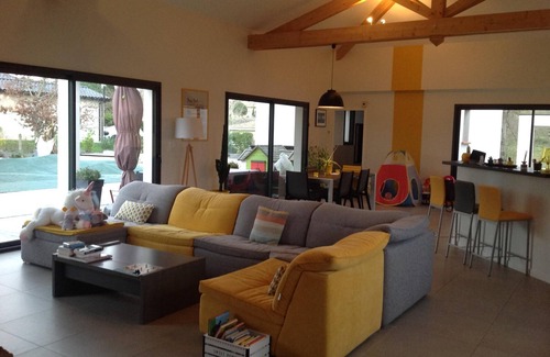 Lapeyrouse-Fossat House | Magnificent modern house of 250m2 air-conditioned with private lagoon pool