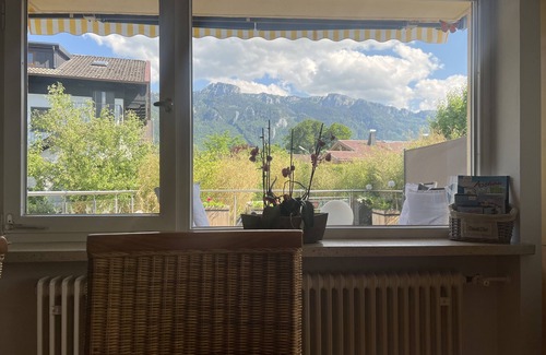 Aschau im Chiemgau Apartment | Magnificent view of the Kampenwand: Holiday apartment ciao-aschau Lexa