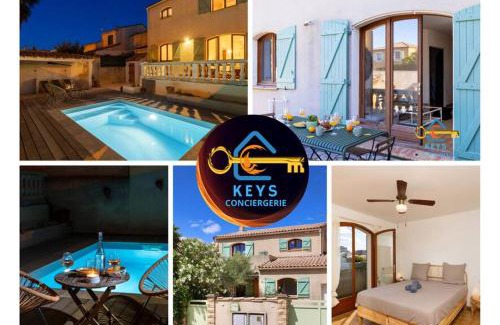 Baliste House | Maison Jade - Villa avec piscine - Barbecue - Calme