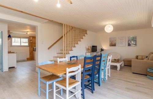 Mimizan House | Maison rénovée 100m de l'océan avec jardin clos, 5 ch., 3 sdb, pour 12 personnes, WiFi - FR-1-50-94