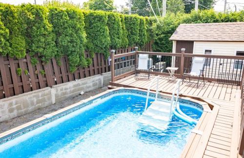 Saint-Hubert House | Maison Spacieuse 3CH Piscine et Jardin Privé