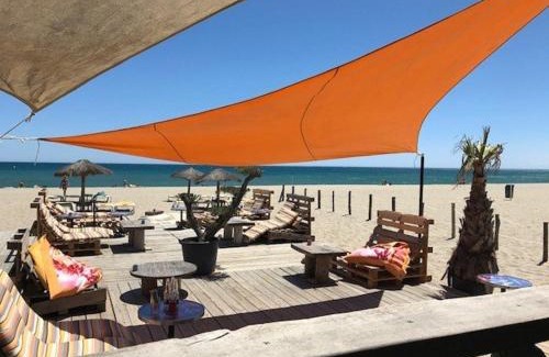 Port Leucate Villa | Maison T3 face à la mer, 4 pers, parking privé, plage ~500m, commerces proches - FR-1-81-72