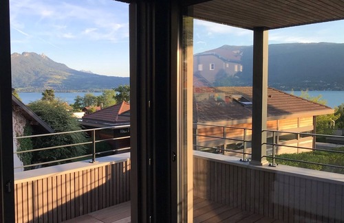 Veyrier-du-Lac House | Maison Veyrier, 150m from the lake, breathtaking view of the lake and mountains, sleeps 10