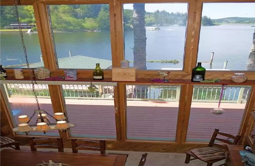 North Bend House | Majestic Lakefront Retreat | Views Dock Boathouse BBQ Sauna Road&Boat Access