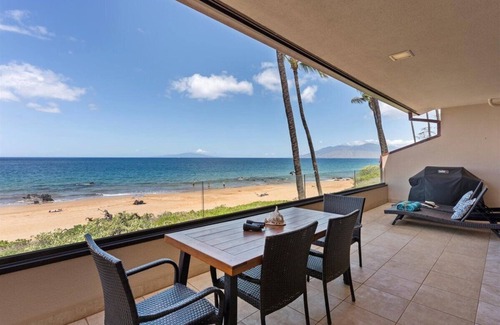 Wailea Condo | Makena Surf B202 - Beachfront Platinum Condo; Gorgeous Ocean & Crater Views.