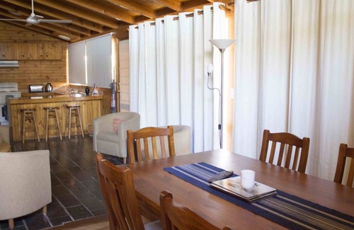 Cowes House | Maleys Log Cabin the perfect getaway.