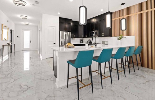 Florida Center House | Mammoth Manor | Massive home w PVT theater, arcade, spa pool - mins to top parks