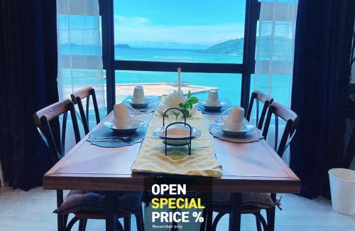 Downtown Kota Kinabalu Apartment | Mango House3-LuxurySweet I Biggest unit I infinity pool I Wifi-JQ