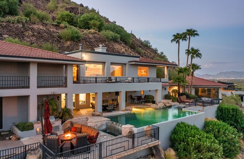 Paradise Valley House | Mansion on the Mountain! Spectacular Views of Camelback Mountain