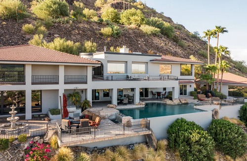 Paradise Valley House | Mansion on the Mountain! Spectacular Views of Camelback Mountain