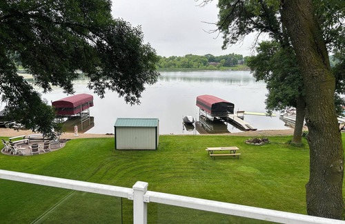 Maple Lake House | Maple Lake Retreat - Spacious lake home with private sand beach/swimming area