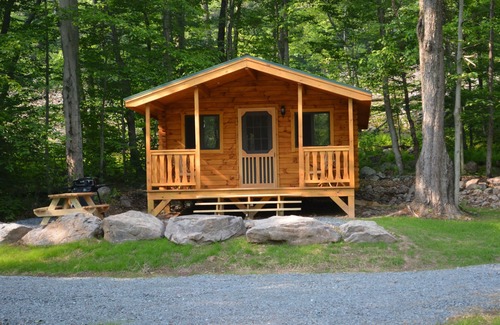 White Haven Cabin | Maple Leaf Charming log cabin in the woods