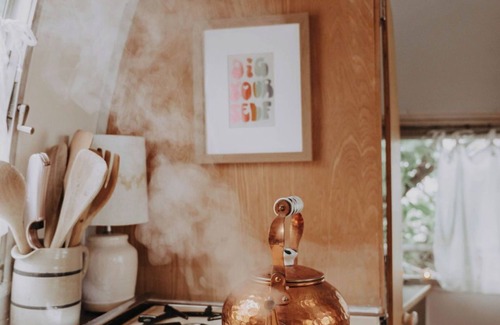 Foster - Powell House | Margaux the Vintage Airstream - Portland's Glamping Garden Oasis