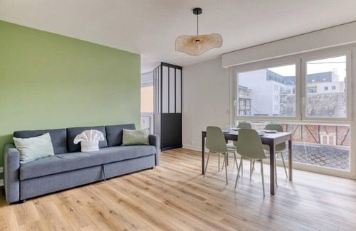 Quartier Pasteur Apartment | Marine, votre F2 moderne à Rouen
