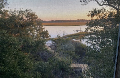 Bald Head Island Condo | Marsh Madness at Timbercreek 18A, Beautiful Creek Views, pool and creek access