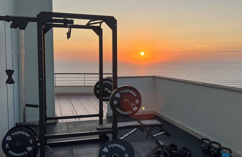 Ericeira Apartment | Maybe the best view in Portugal/Jacuzzi/Gym/Game room/AC/600m walk to town