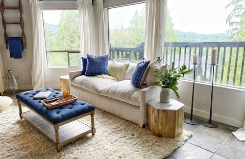 Sudden Valley House | mbrace nature in this bright home that has gorgeous views to the lake and forest