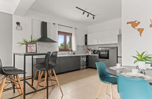 Agkisaras Apartment | MD Residence with private jacuzzi near the beach