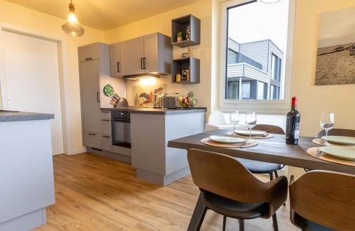 Ostholstein Apartment | Meerglück am Leuchtfeuer- BeltBlick Fehmarn - Modern and family-friendly vacation apartment right by the sea