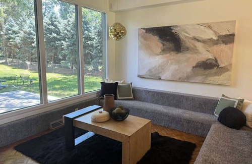 South Central Omaha House | Mid-Century Manor, nostalgic, luxurious filled with entertainment
