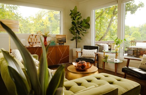 Pegram Cabin | Midcentury Modern View Cabin Near Nashville