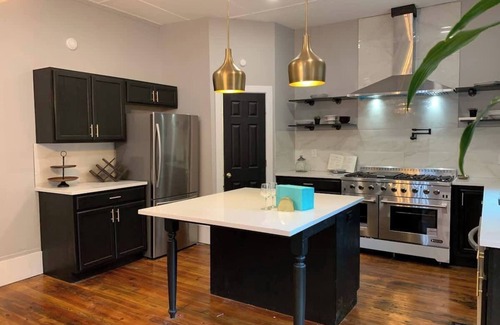 Covington Mill House | Midnight Sanctuary at Mystic Falls - 3 Bed 2.5 BA Home 1 mi to Covington Square