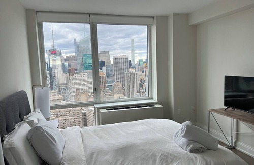 NoMad Apartment | Million dollar view 1-bed apartment in brilliant Manhattan New York with gym