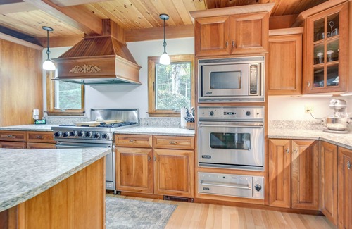 Milton House | Milton Hidden Gem w/Pool, Hot Tub & Fireplace!