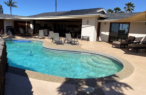 Waikoloa House | Mini resort; house with salt water private pool, near the best beaches!