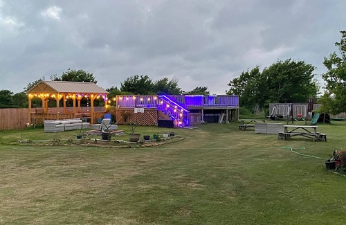 Matagorda Cabin | Mini resort with peaceful property includes pool and fun. Fishin Mission !
