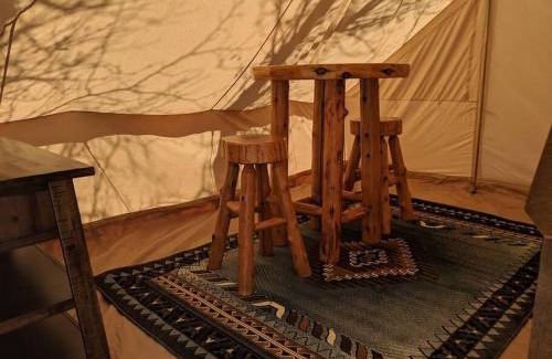 Moab South Valley House | Moab Glamping Setup Tent in RV Park #6 OK-T6