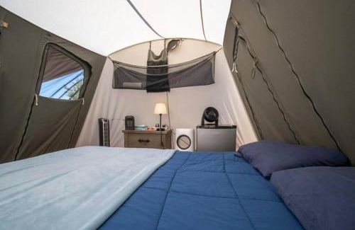 Moab South Valley House | Moab RV Resort Glamping Setup Tent OK-T3